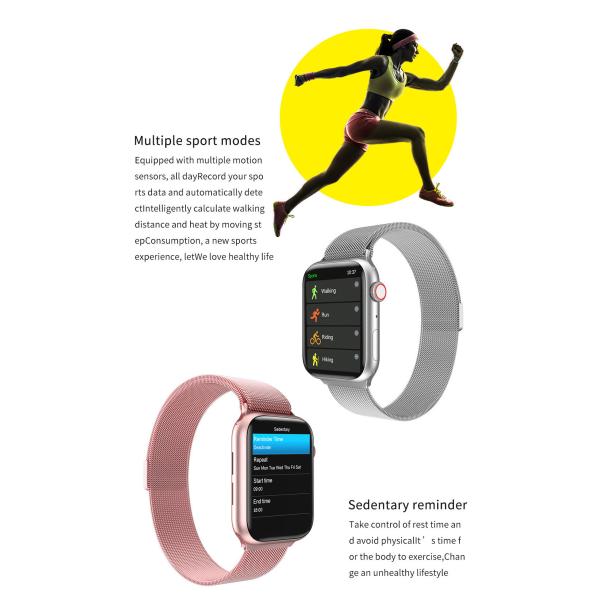 Дюйм IWO 12 Pro Макс Smartwatch 320*385 1,78 звонка IWO K8 Blt для ключа Rotati стороны температуры тарифа сердца телефона Android IOS
