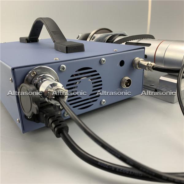 Digital Controlled Rolling Mould 800 Watt 35 Khz Special Steel Horn Ultrasonic Sealing Machine