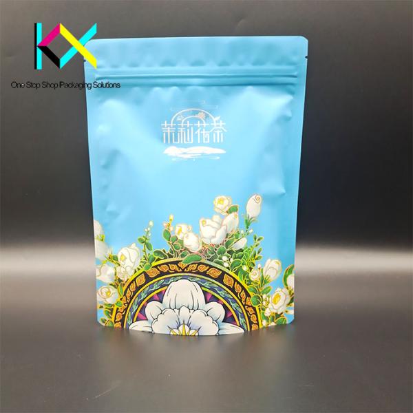 Customizable Laminated Tea Packaging Bags Tea Plastic Pouch Digital Printed