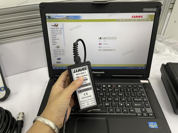 FOR CLAAS Interface de ferramenta de diagnóstico CANBUS MetaDiag Agricultura Construção Caminhão Excavadora Ferramenta de diagnóstico + CF53 Laptop