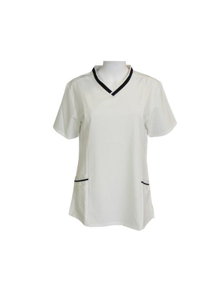 S-4XL 95% Polyester 5% Spandex Medical Uniform Scrubs 4 Way Stretch