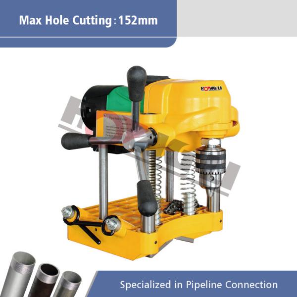 Hongli JK114 JK150  Pipe Hole Cutting Machine To 114mm/152mm Into Steel Pipe