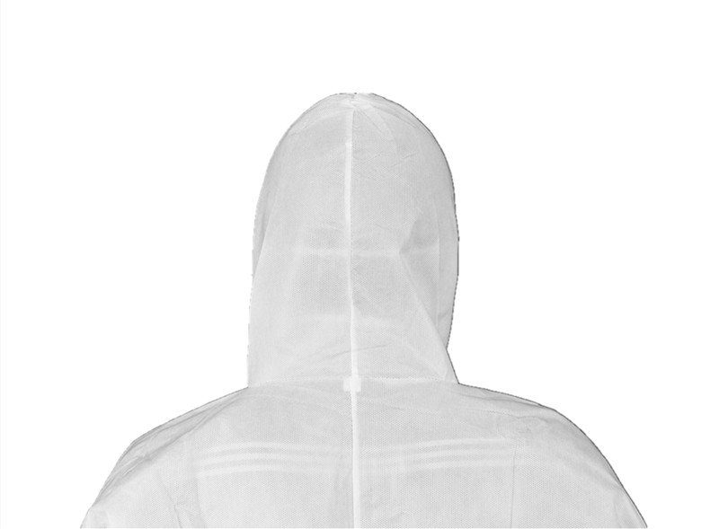 Высокий Coverall Breathability Type5/6 анти- статический SMS с запястьем клобука 2 ПК Elasticated