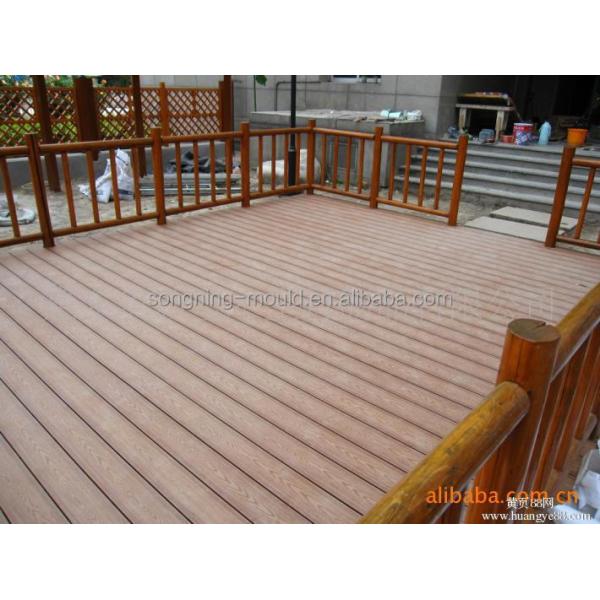 Composite Outdoor Pvc Foam Decking Floor Material with Modern Design and Matt Finish