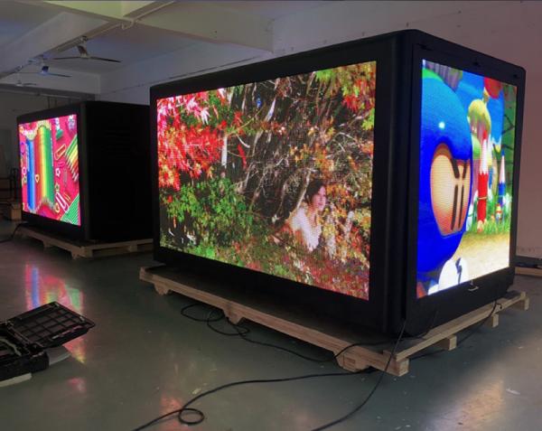 Customized Waterproof Outdoor LED Video Truck For Food Advertising