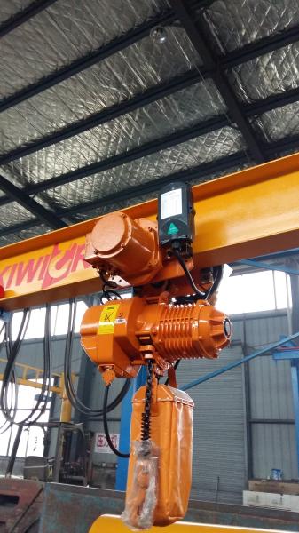 1T Electric Chain Hoist with Electric Trolley IP55 G80 Chain