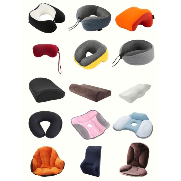 Custom Logo Accepted Home Decor Sofa Cushion 0.5-1 Kg Fashion Inflatable Neck Pillow