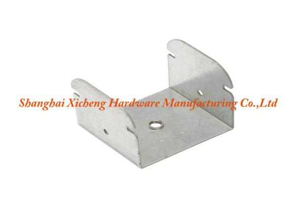 U Tpye Galvanized Steel Orthogonal Attachment 1.0mm Thickness