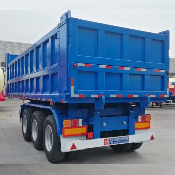 ABS Anti-lock Braking System Tri-Axles 30-80 Tons 40cbm Dump Trailer for Utility Needs