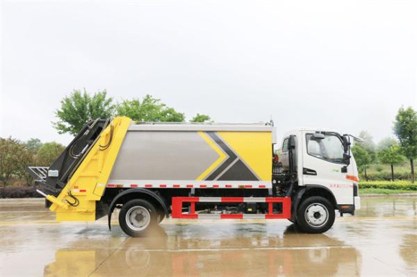 Chine 3T petit type de collecte des déchets compacteur de déchets camion poubelle véhicule poubelle