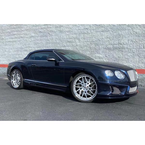 ODM White Bentley Continental Gt Body Kit WD Style Car Skirt Spoiler Body Kit