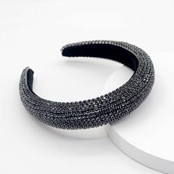 Luxury Hair Accessories Hair Bands Head Bands Rhinestone Hairband Faux Diamond  Headband For Women