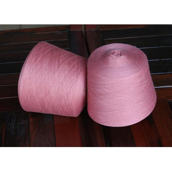 Compact Dyed Weaving Cotton Yarn On Cone , 32S 40S 100 Percent Cotton Yarn For Knitting