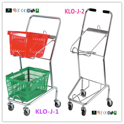 180 Liter Large Wire Mesh Supermarket Shopping Cart With Baby Seat
