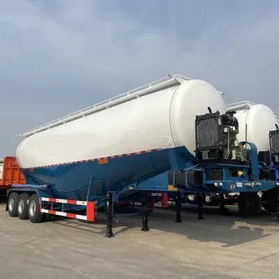 60Ton Max Payload Truck Trailer Bulk Cement Silo Tanker Semi Trailers for Product
