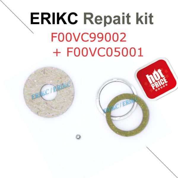 ERIKC F00VC99002 + F00VC05008 For BOS Common rail injector ball set repair kits F00V C99 002 DIESEL auto part FOOVC05001