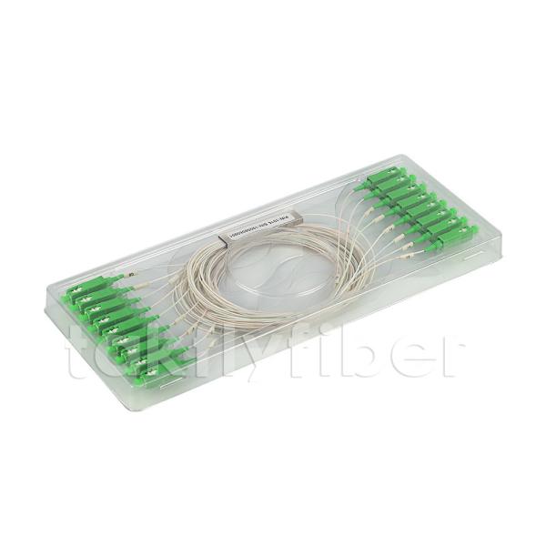 Divisor del PLC del cable 1x16 de Blockless 0.9m m del solo modo con el conector del SC