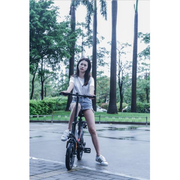 14 Inch Electric Folding Bike Lightweight Environmental Protection Energy Saving Assistant