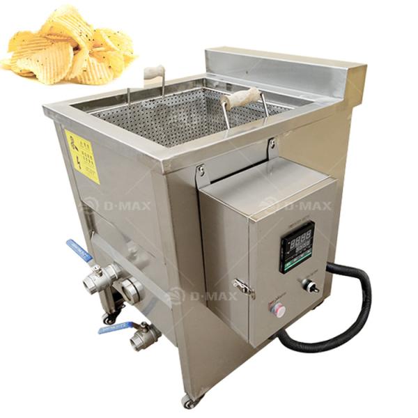 Gas Heating Snack Frying Machine for Clean and Healthy Potato Chips