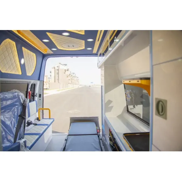 Medical Ambulance International Ambulance Electric Ambulance Ford-Transit-Ambulance with Oxygen and Portable Ventilators