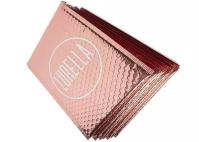 O costume imprimiu envelopes acolchoados de Rose Gold Plastic Metallic Foil dos encarregados do envio da correspondência da bolha