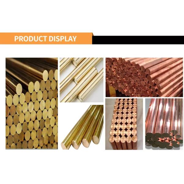 Barra de cobre pura do cobre do diâmetro 3mm-500mm Rod TISCO C10200 C11000