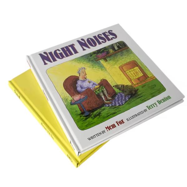 Full Color Children's Board Story Education Book Print On Demand Hardcover Book