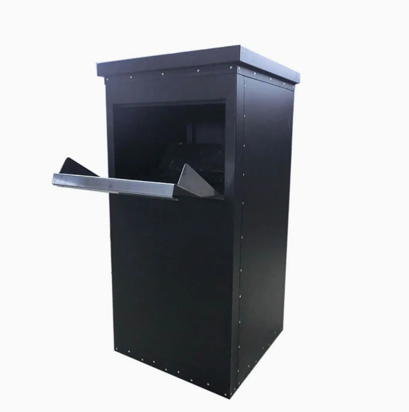 Непроницаемая черная коробка OEM изготовления металлических листов стали