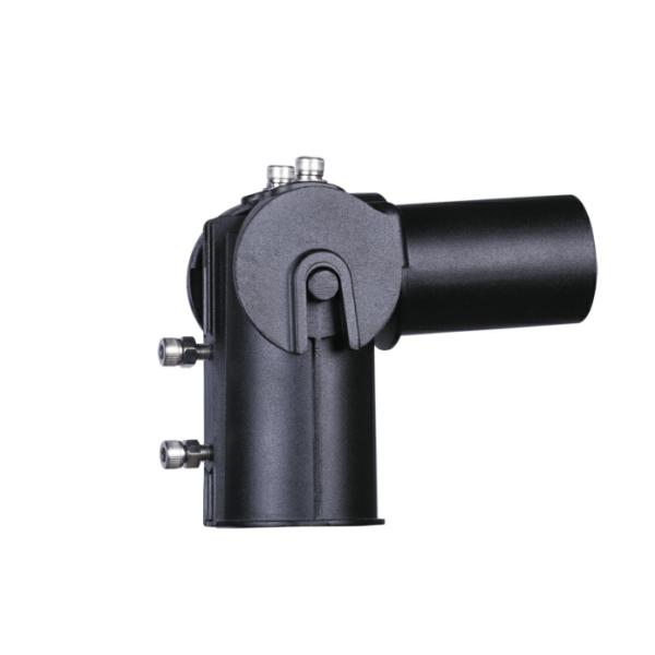 LED Street Light Housing And Adapter With Die Casting Aluminium And Stainless Steel Screws 60mm-60mm For Pole And Lamp