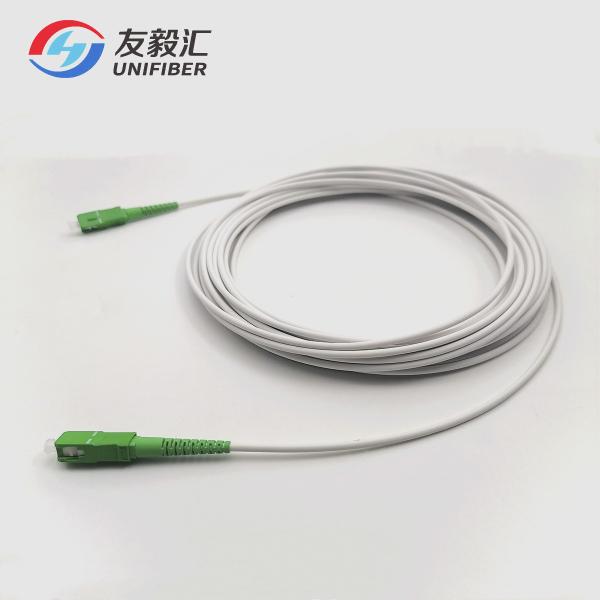 Simplex OS2 G657b3 Armored Fiber Patch Cord Single Mode SC APC