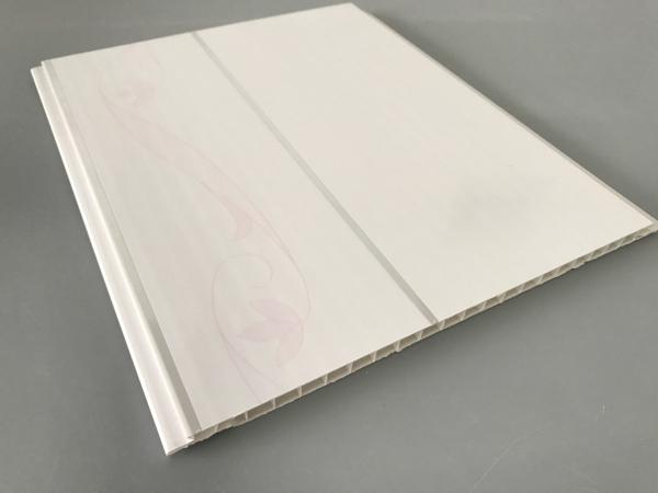 Decorative Pvc Ceiling Panels , Plastic Wall Panel For Building 200*8mm