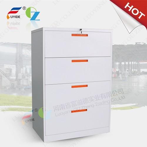 supply  filing cabinet steel material 3 drawer 1330x900x452mm,white color