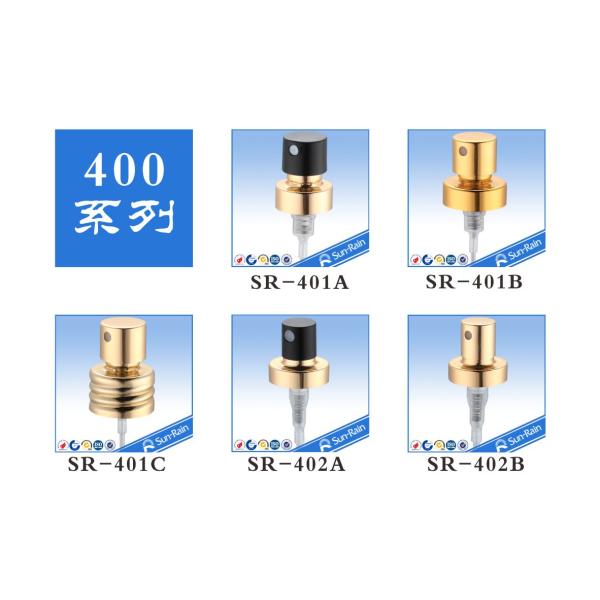 Non spill 15/400 18/400 20/400 Perfume Pump Sprayer with black head