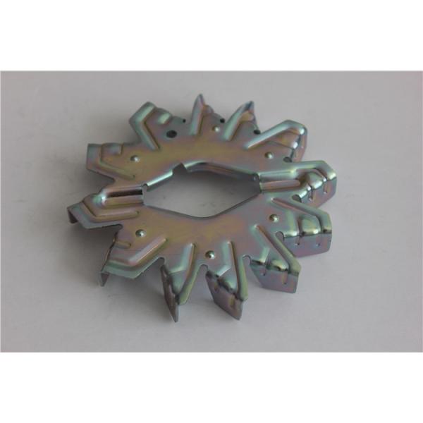 Custom metal stamping, Galvanized Steel Stamped Wide fan for Electric appliance