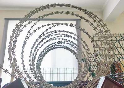 Anti Climbing Single Double Spiral Concertina Razor Wire BTO-22 BTO-30 Size