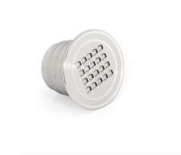 Commande numérique par ordinateur emboutissant 18/8 capsule réutilisable de café d'acier inoxydable/cosses rechargeables de nespresso