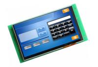 7 polegadas 800 * 480 Uart projetaram o tela táctil capacitivo com relação de RS232/TTL para o pi da framboesa
