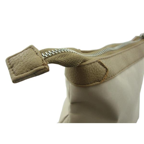 Durable Microfiber Material Travel Cosmetic Bag White Color For Airline Trip