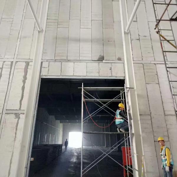 Building Material EPS Cement Sandwich Wall Panel 30-120Kg/M For Prefab House