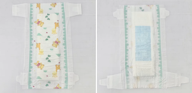 High Quality OEM Custom Disposable Baby Diapers Elastic Waistband Newborn Nappies Hypoallergenic Factory Supply Wholesale