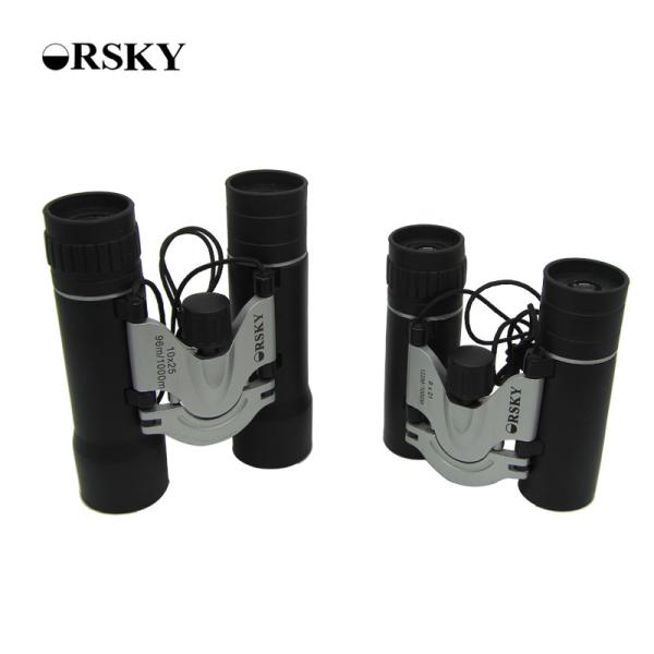 8x Magnification Small Size Long Range Binoculars For Games Watching / Hunting