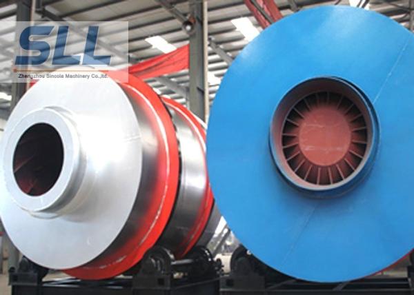Three Cylinder Sand Dryer Machine Rotary Drum Dryer 10-40t/H Capacity