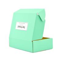 Cajas de envío de encargo de la cartulina acanalada de CMYK que envían en existencia