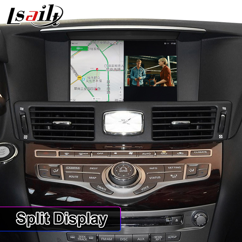 Lsailt Android Carplay Multimedia Screen for 2010-2023 Infiniti M25 M30d M37 M56 M35h Y51 Q70