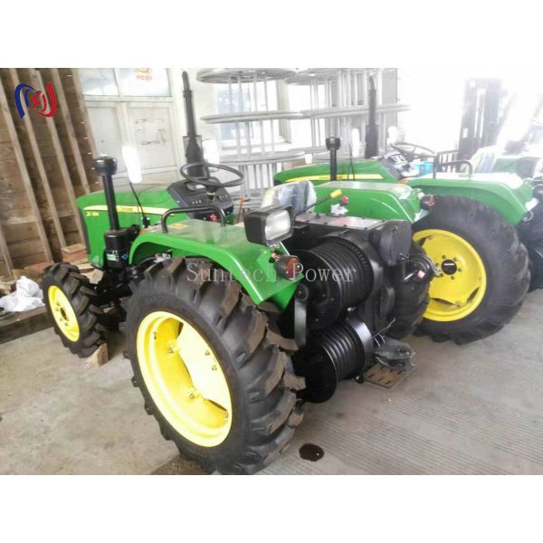 Tractor Drawn Winch with 20-40KN Traction Force for Slope Land Cable Pulling and Rough Terrain Positioning