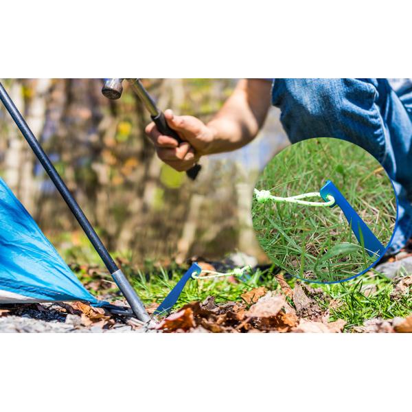 Y Shaped 10Pcs Stakes Pegs Outdoor Camping Accessories