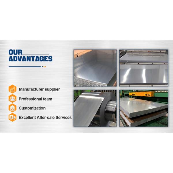 309S Prepainted Galvanized Stainless Steel Sheet Zinc Coated Aluminum Corrugated 2000mm