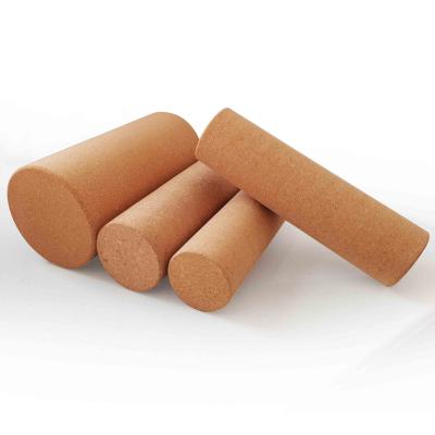D95*300mm Yoga Cork Roller Wearproof Cork Balance Board Odorless