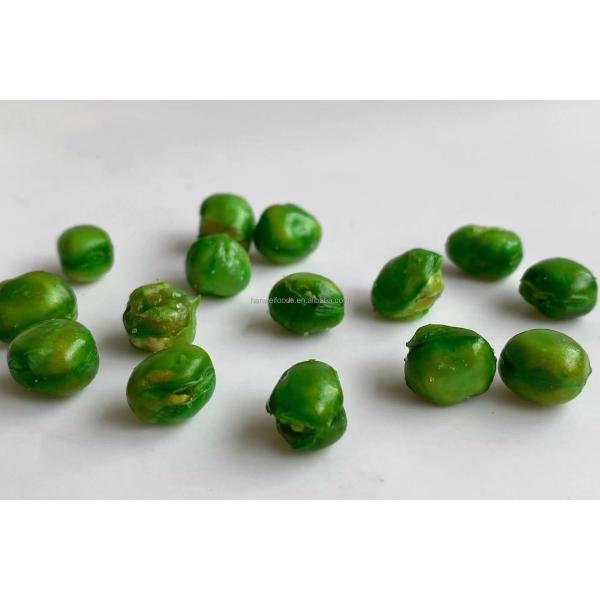Saveur multi épicée Pea Snacks de vente de pois de casse-croûte d'ail sain frais chaud de wasabi