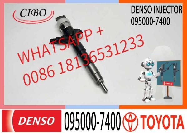 23670-30220 095000-7400 Diesel Fuel Injector for Denso Toyota Hilux 1KD/2KD-FTV Engine Common Rail Fuel Injector Engine Parts